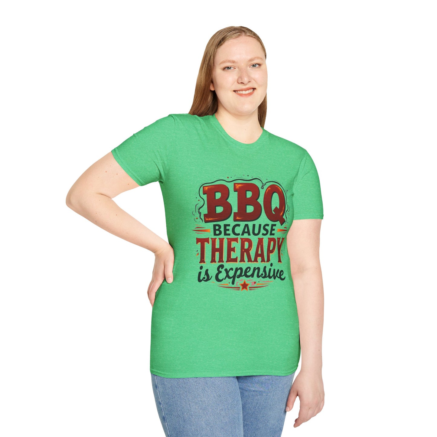 BBQ Therapy Unisex Softstyle T-Shirt