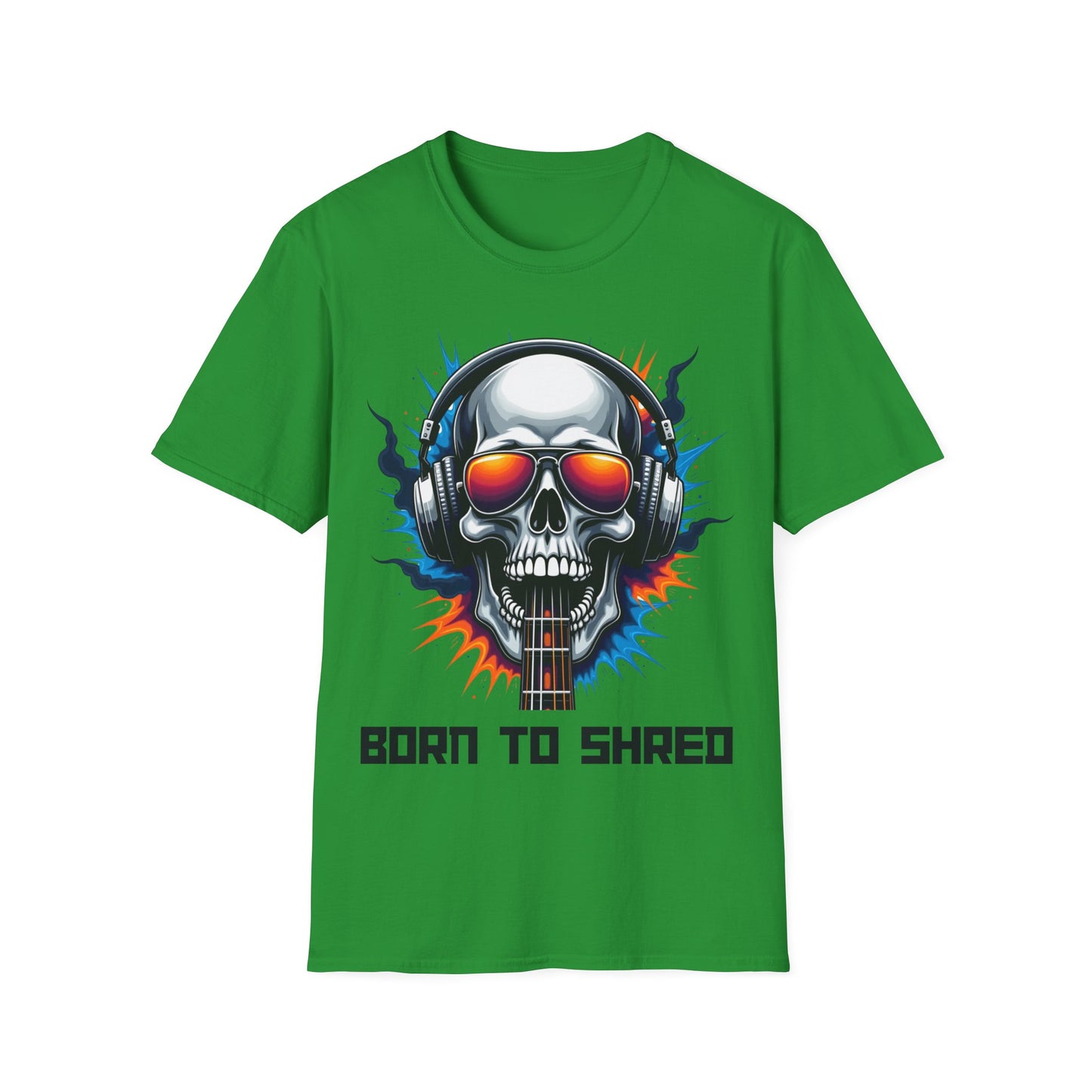Born to Shred Skull Graphic Unisex T-Shirt