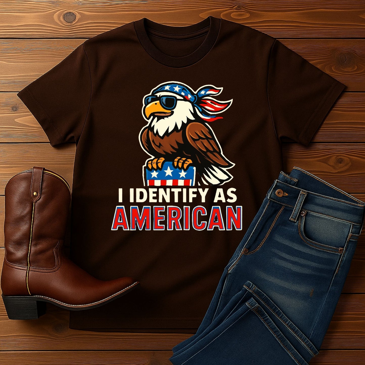 I Identify As American T-Shirt