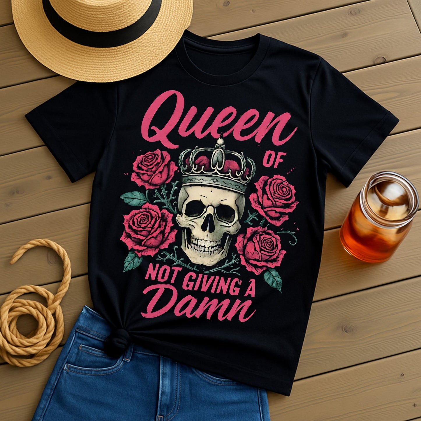 Queen of Not Giving a Damn T-Shirt