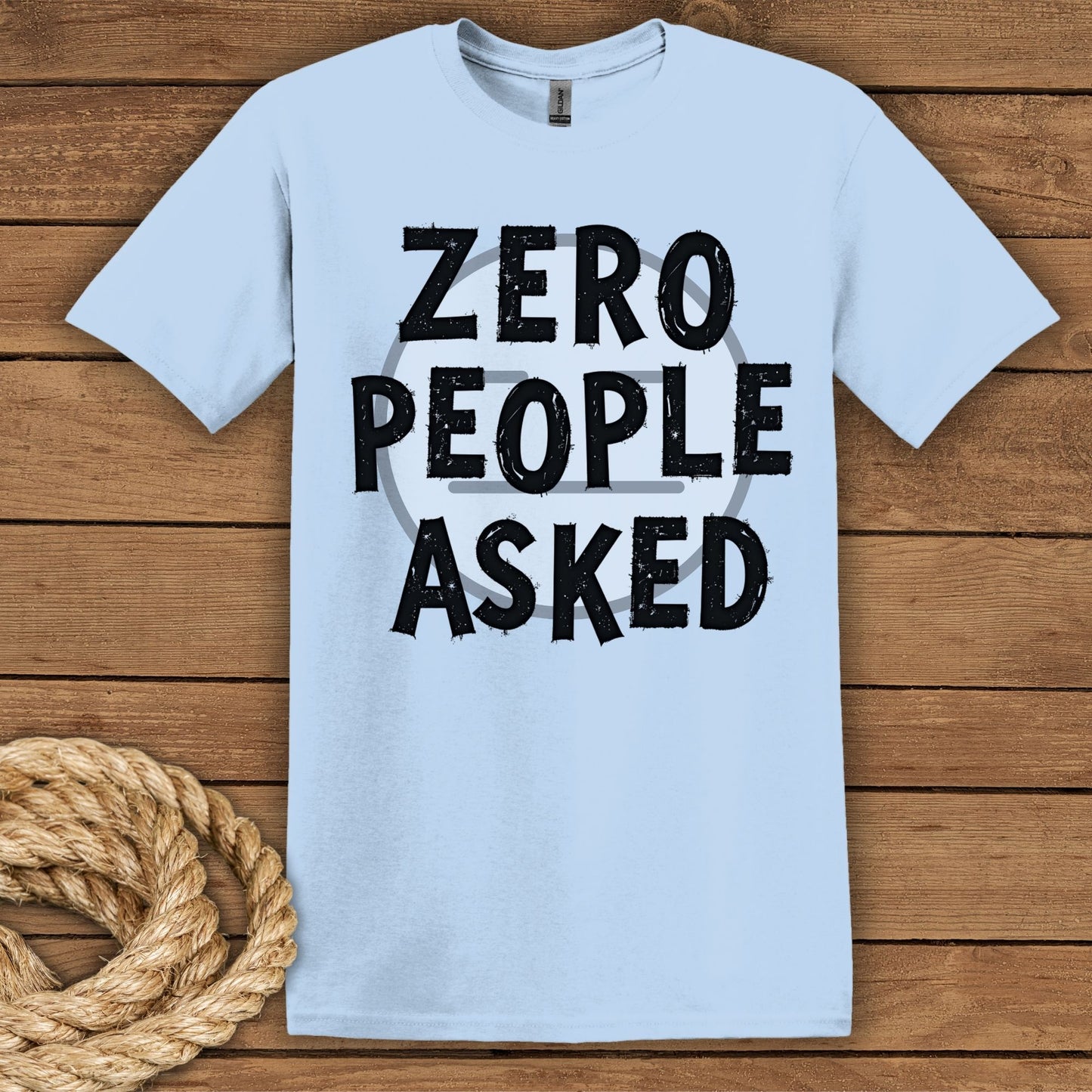 Zero People Asked Unisex Softstyle T-Shirt