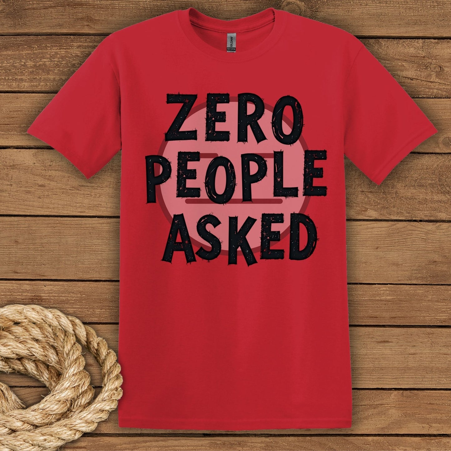 Zero People Asked Unisex Softstyle T-Shirt