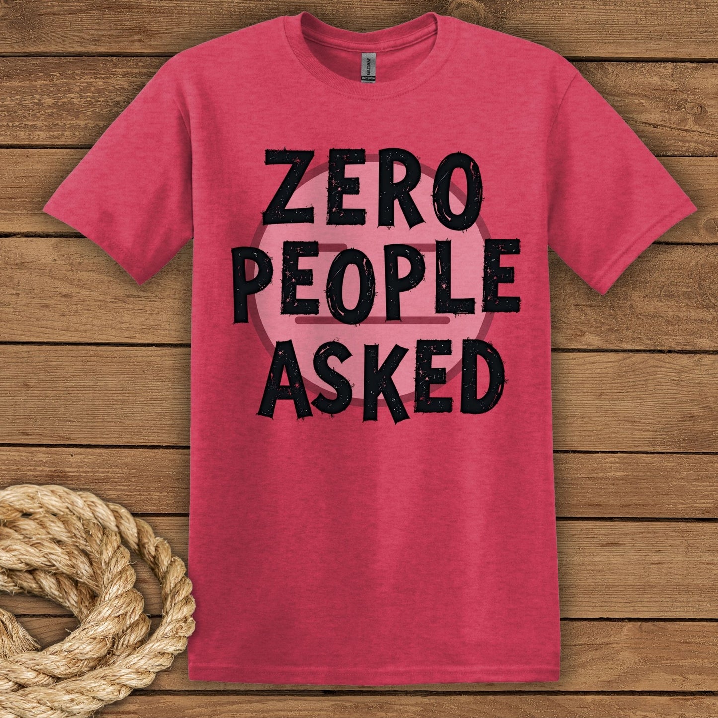 Zero People Asked Unisex Softstyle T-Shirt