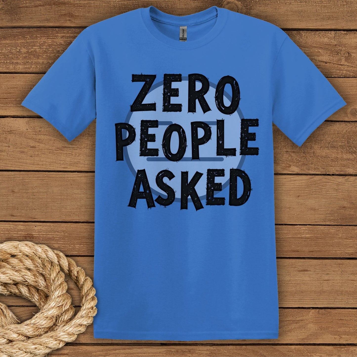 Zero People Asked Unisex Softstyle T-Shirt