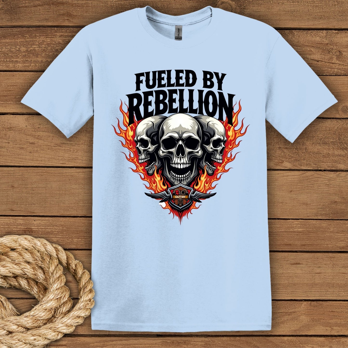 Fueled by Rebellion Unisex Softstyle T-Shirt