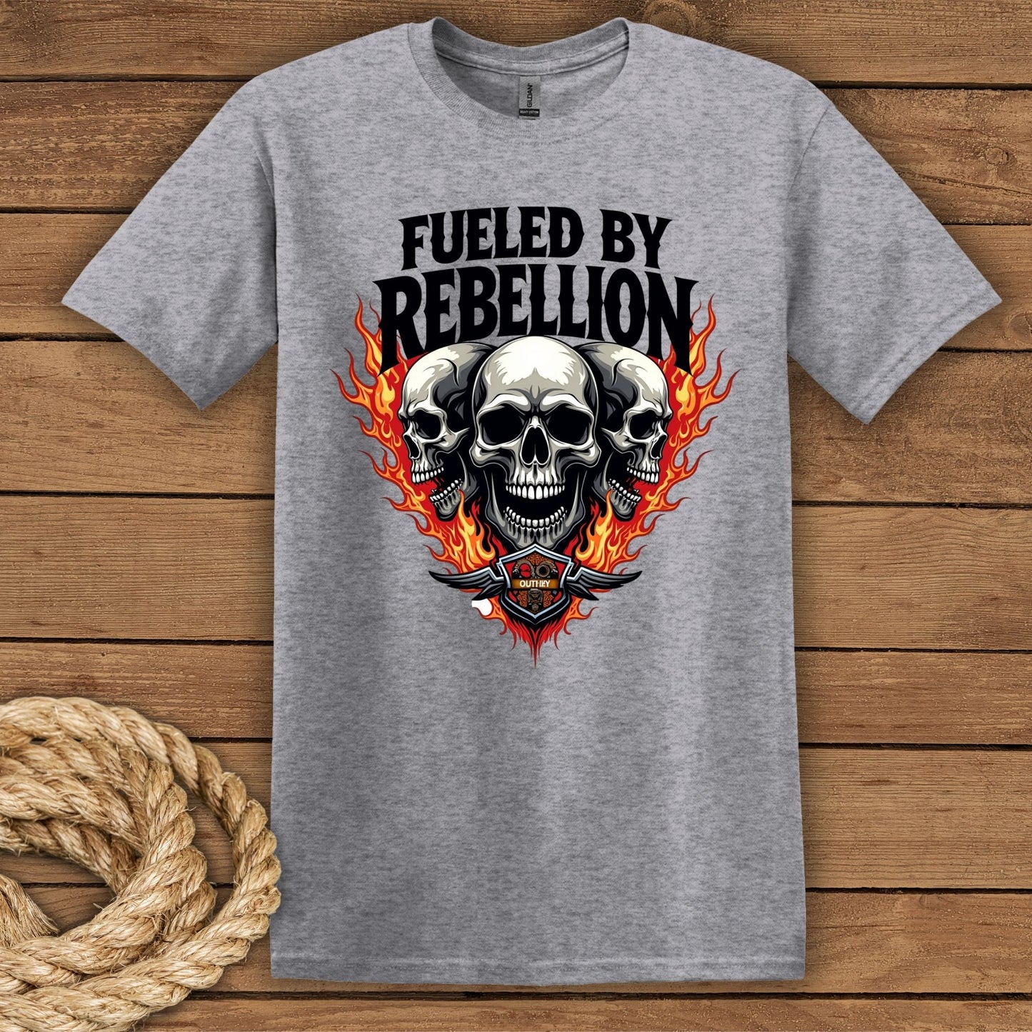 Fueled by Rebellion Unisex Softstyle T-Shirt