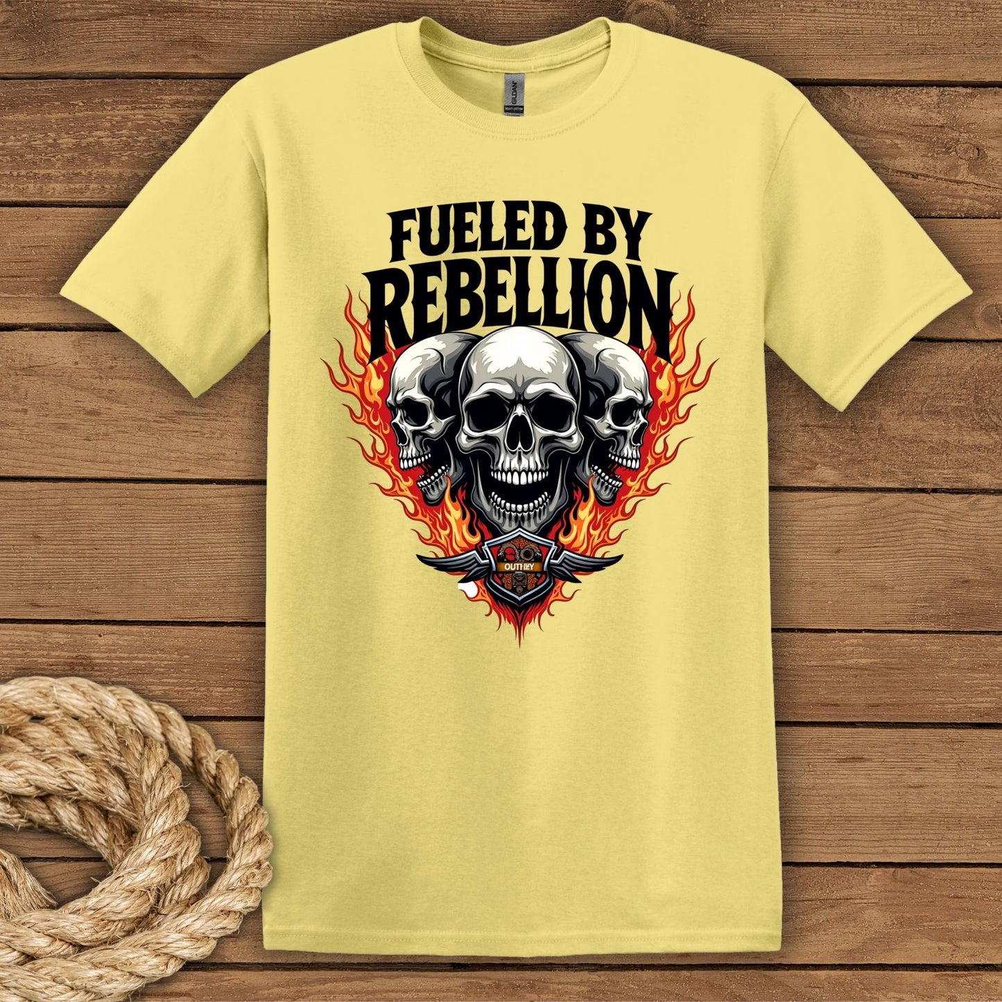 Fueled by Rebellion Unisex Softstyle T-Shirt
