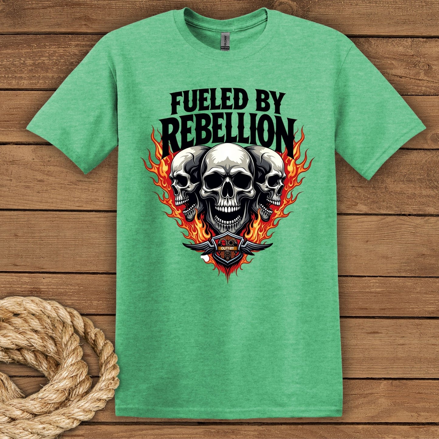 Fueled by Rebellion Unisex Softstyle T-Shirt