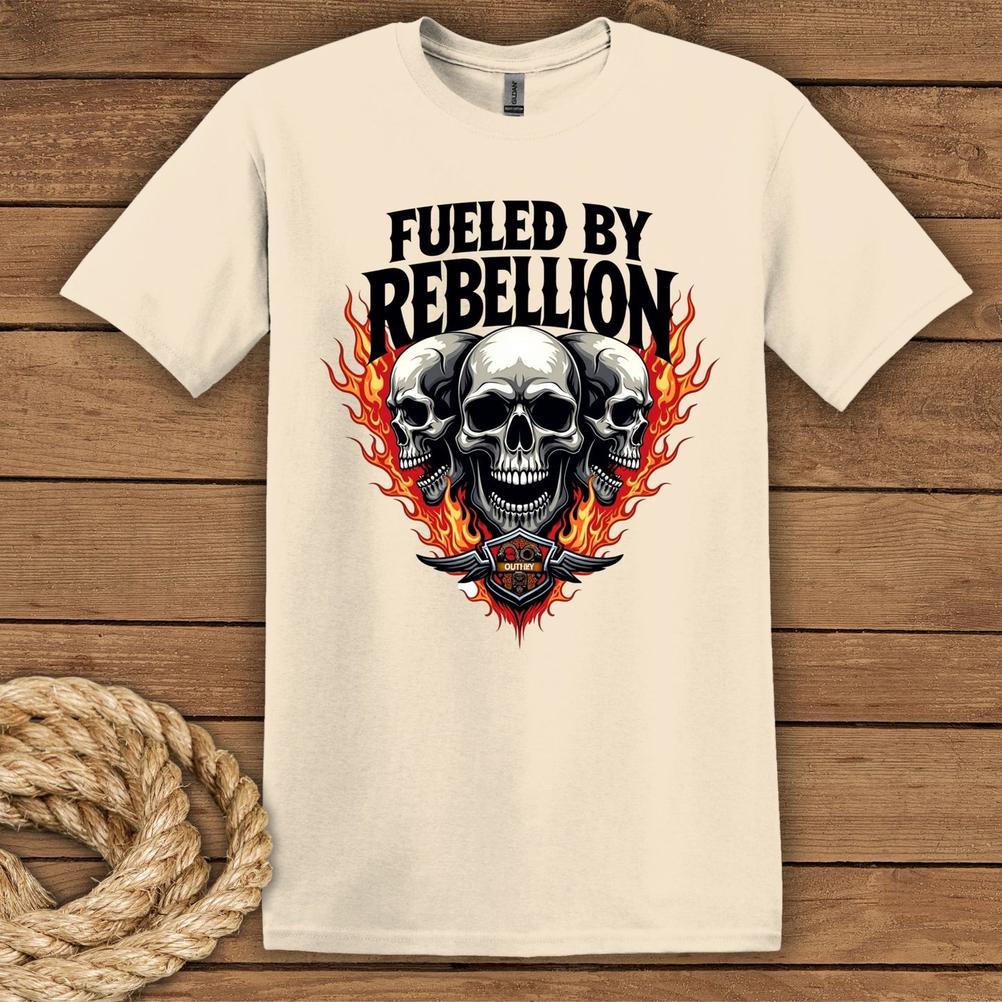 Fueled by Rebellion Unisex Softstyle T-Shirt
