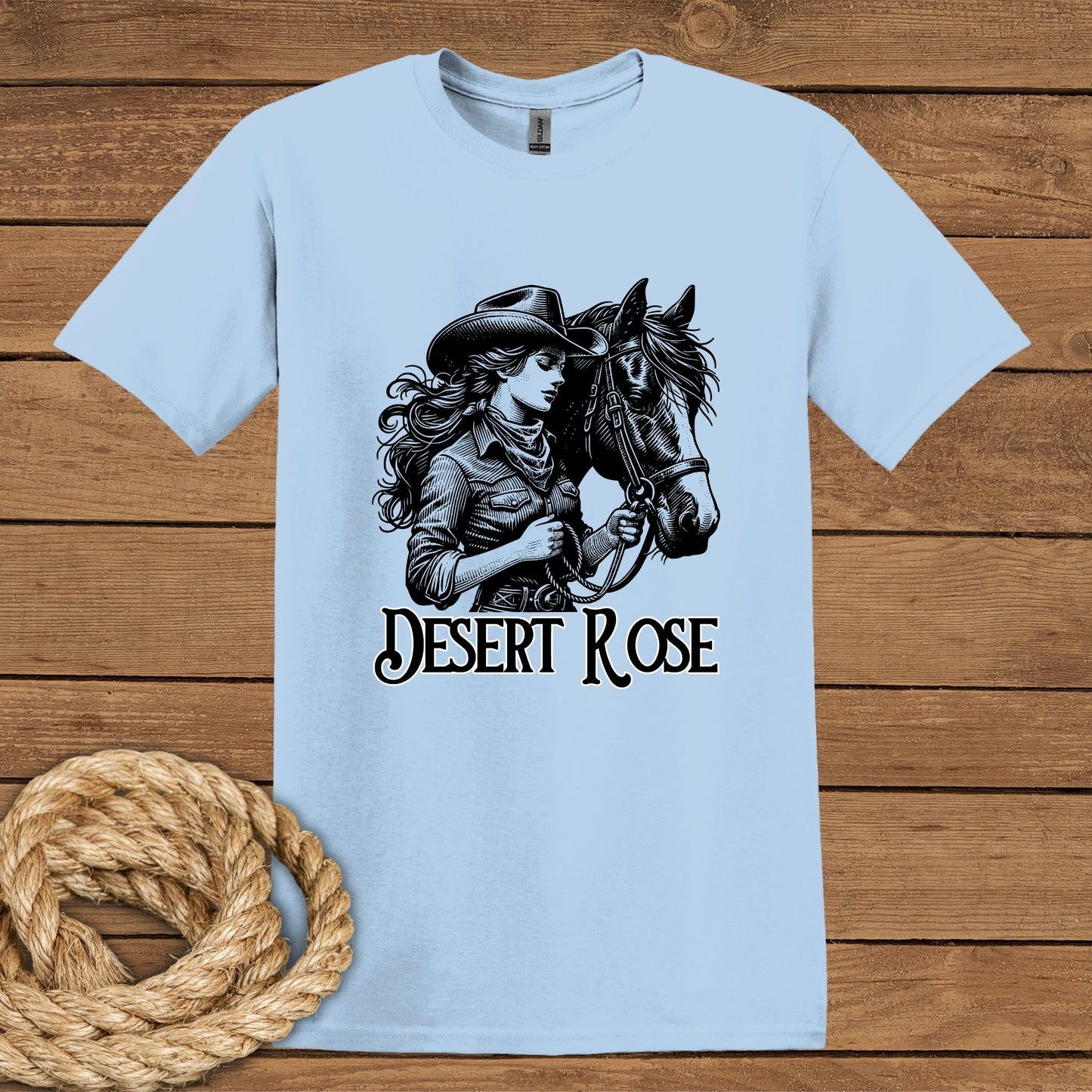 Desert Rose CowGirl T-Shirt