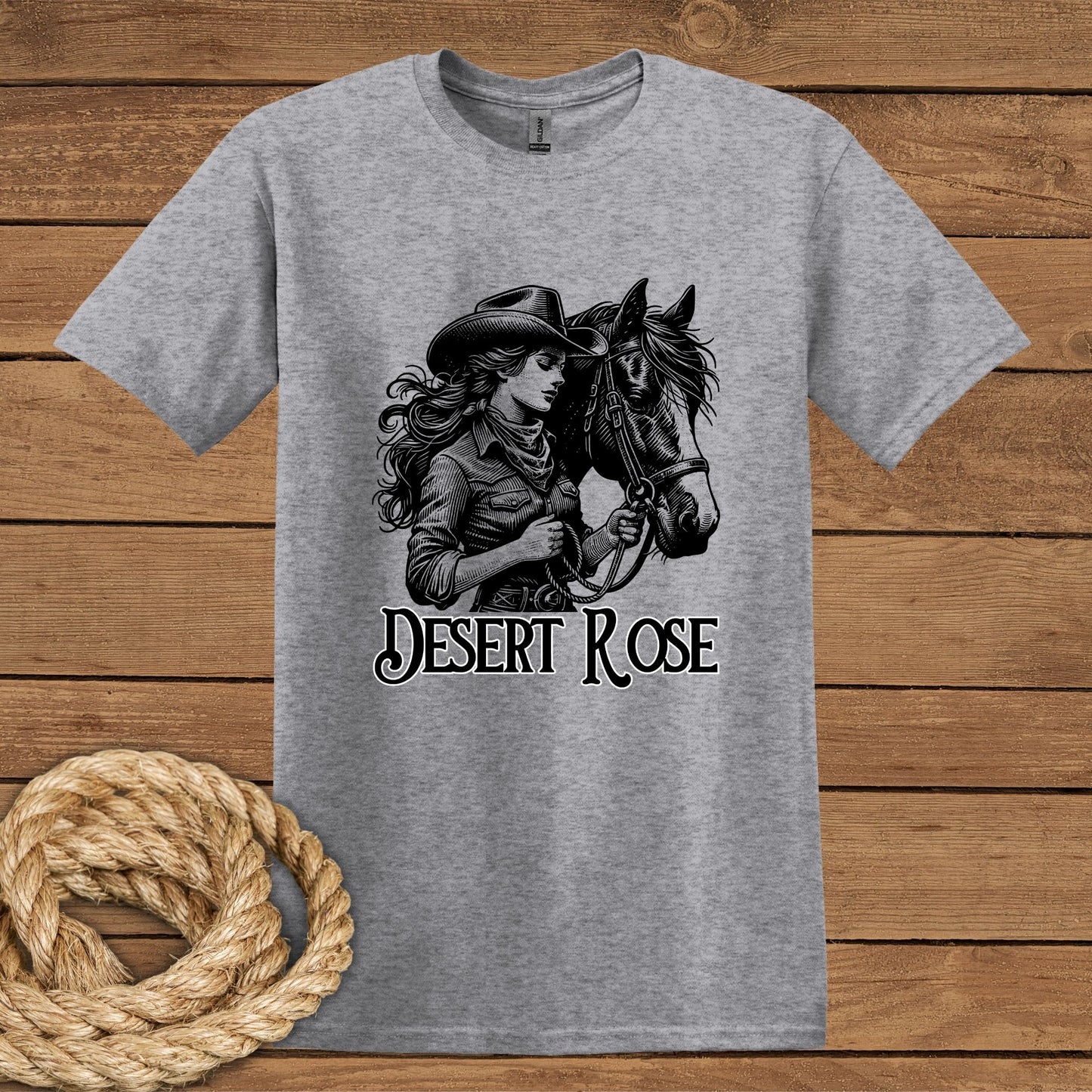 Desert Rose CowGirl T-Shirt