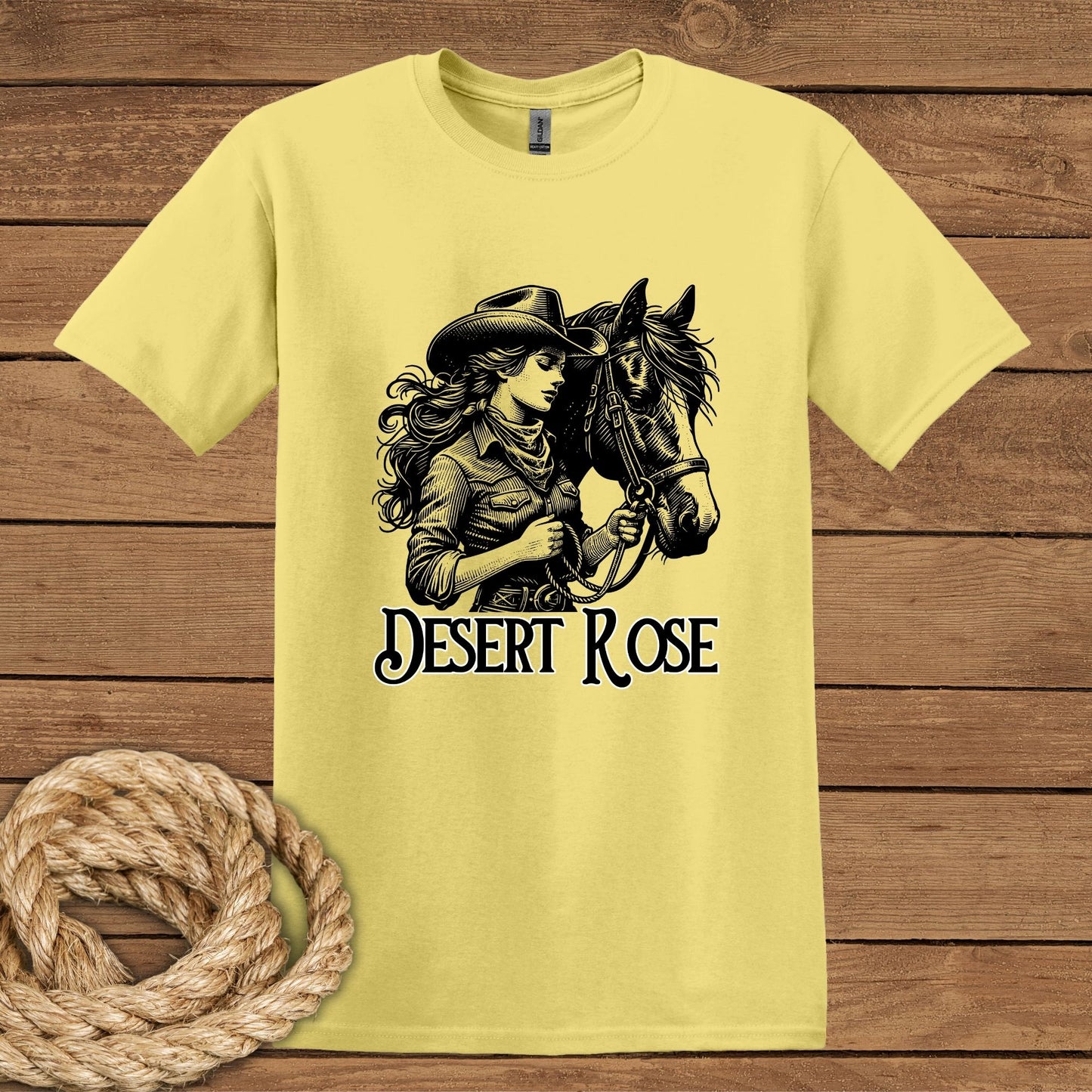 Desert Rose CowGirl T-Shirt