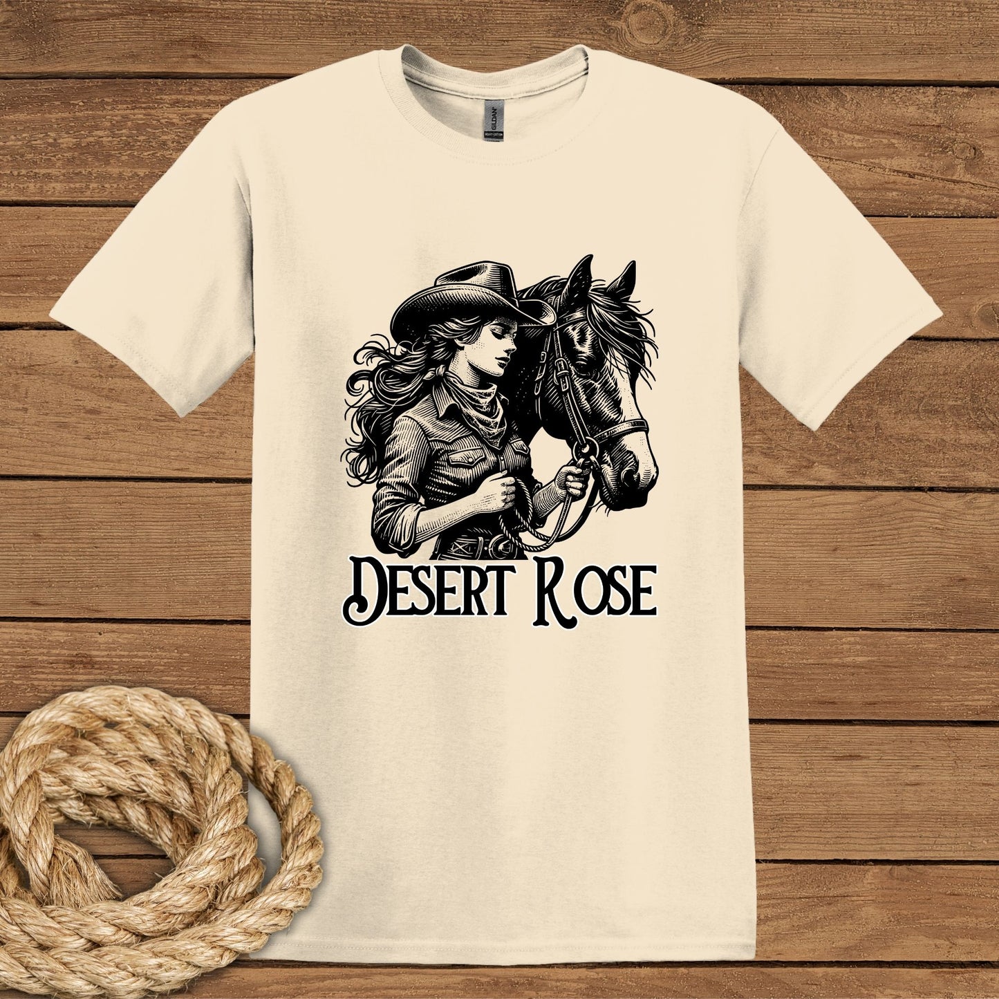Desert Rose CowGirl T-Shirt