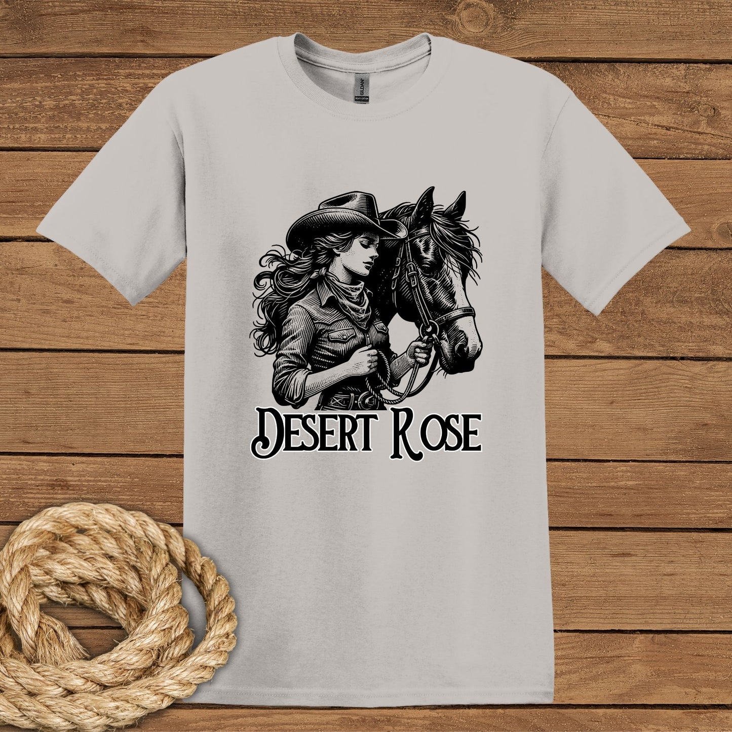 Desert Rose CowGirl T-Shirt
