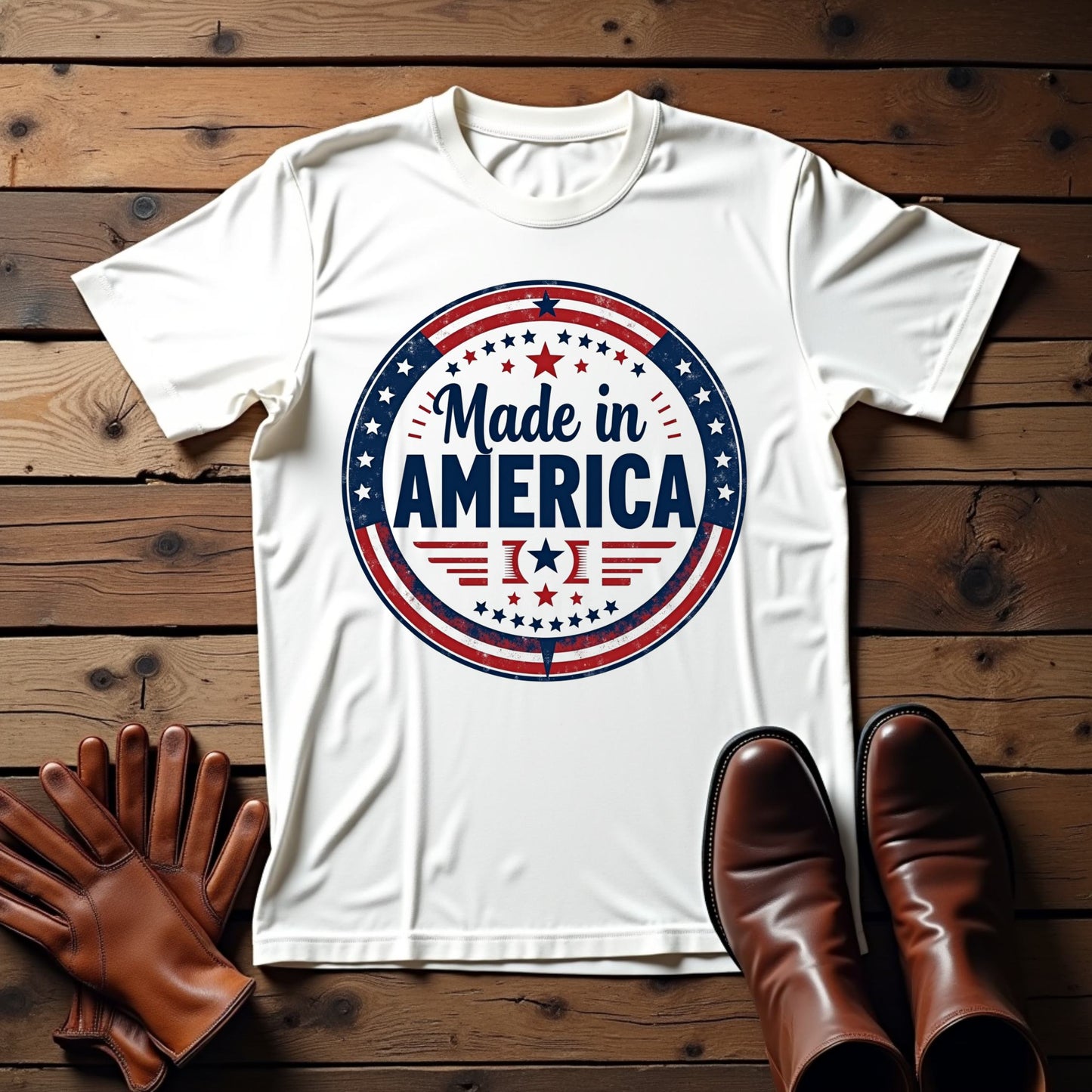 Made in America Design T-shirt