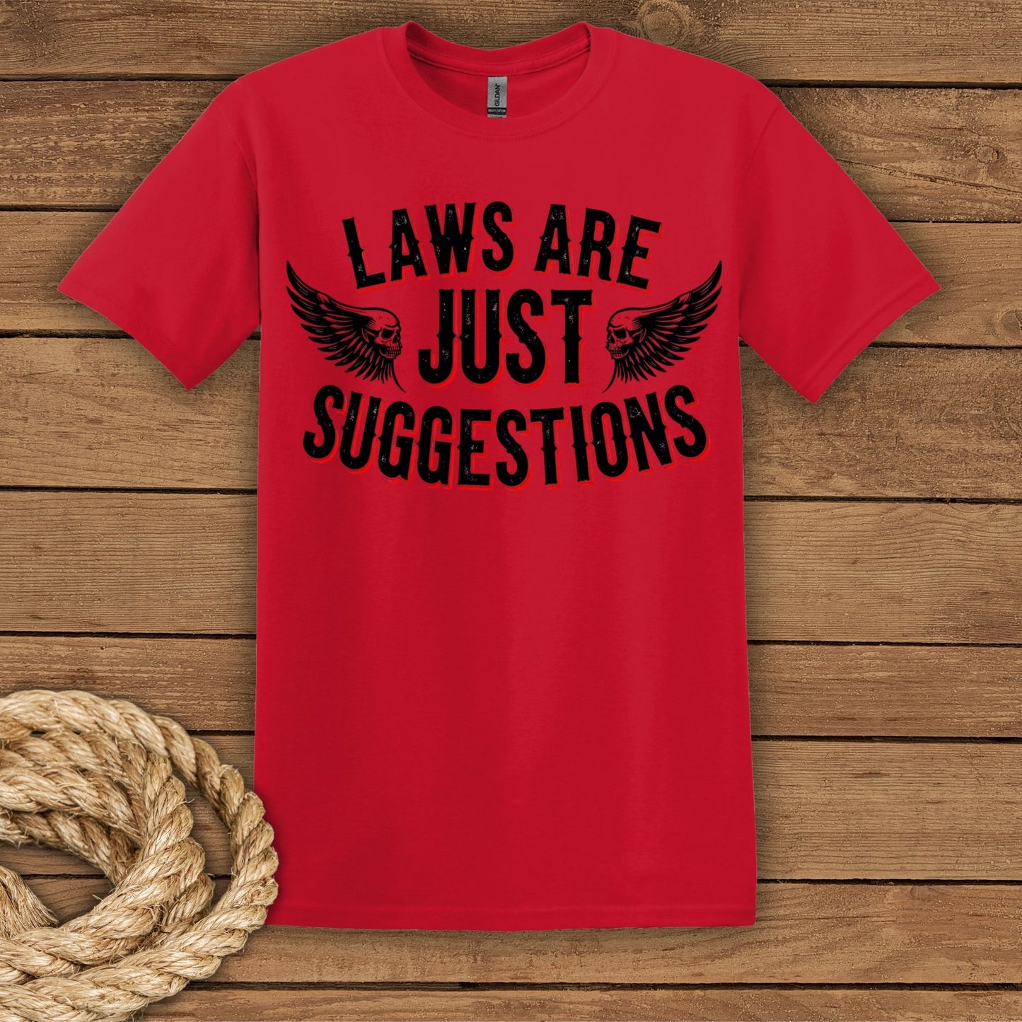 Laws Are Just Suggestions Graphic T-Shirt