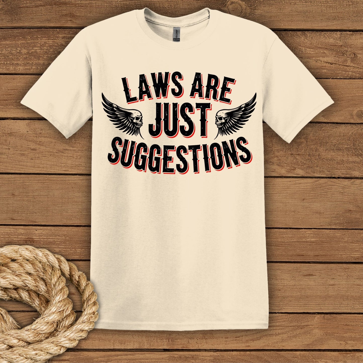 Laws Are Just Suggestions Graphic T-Shirt