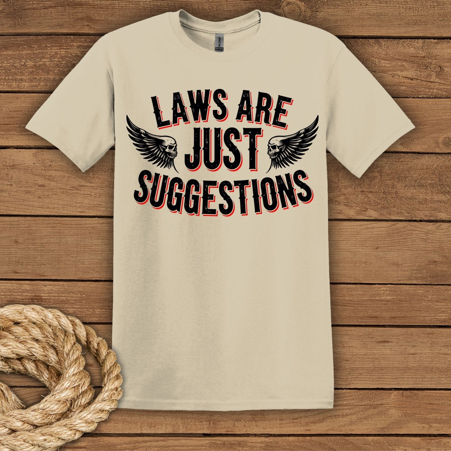 Laws Are Just Suggestions Graphic T-Shirt