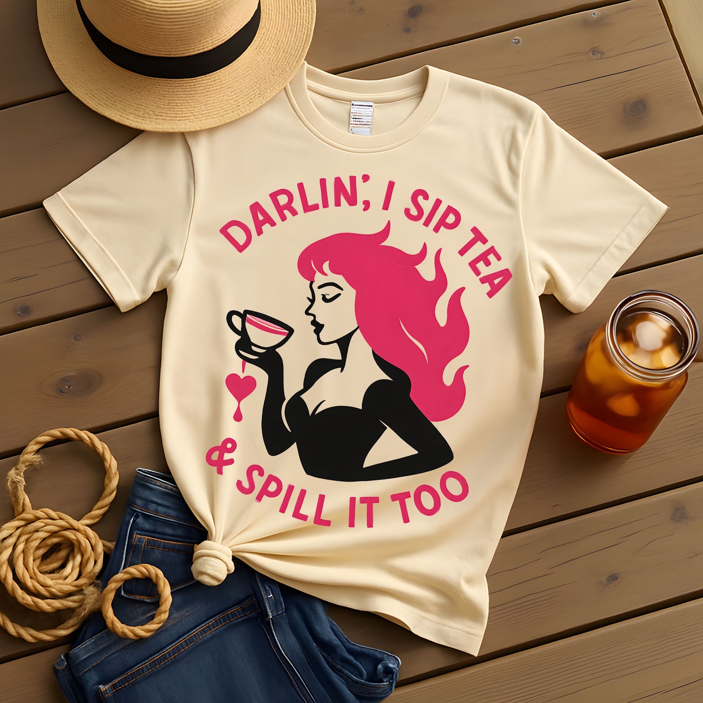 Sip Tea & Spill It T-Shirt