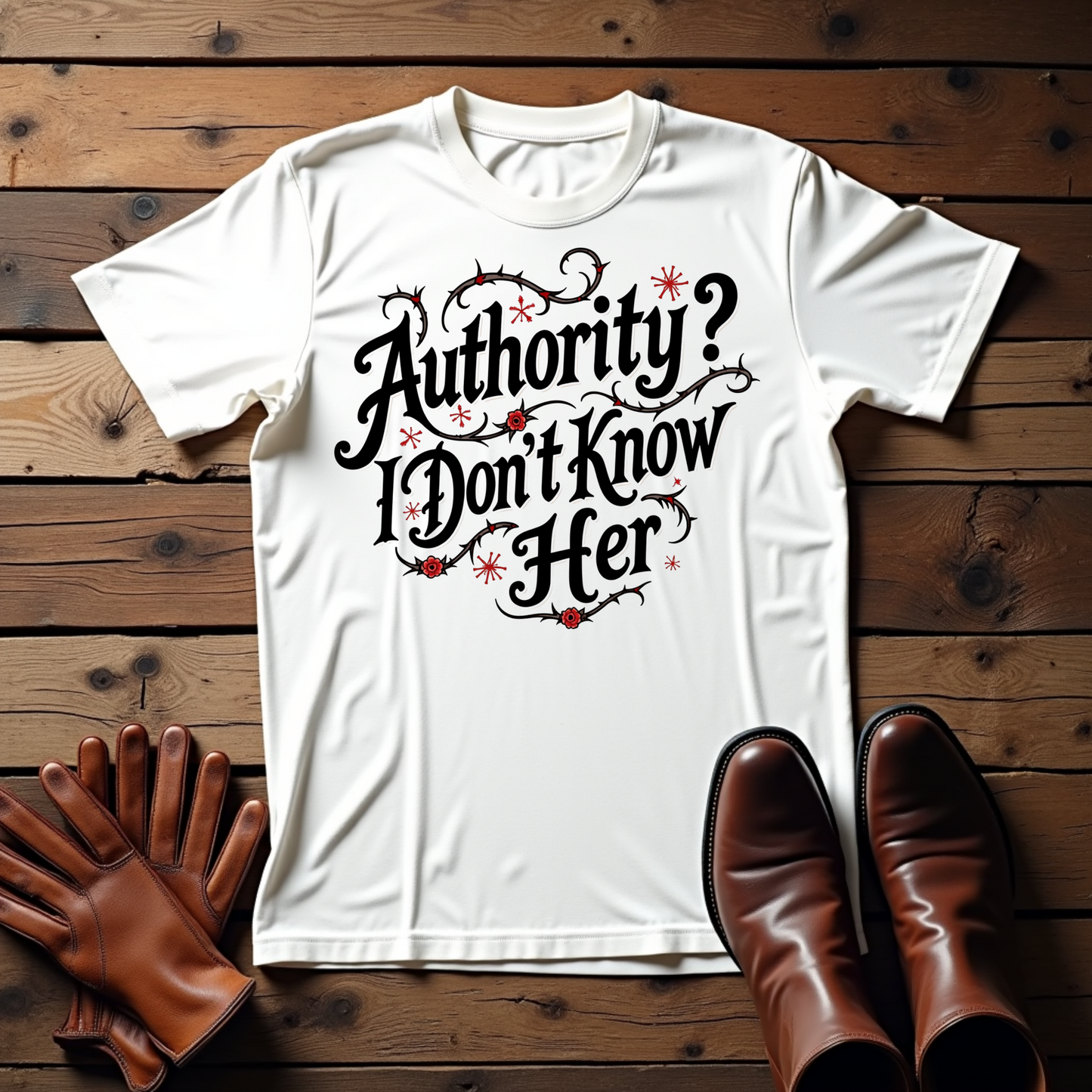 "Authority? I Don't Know Her" Graphic Tee
