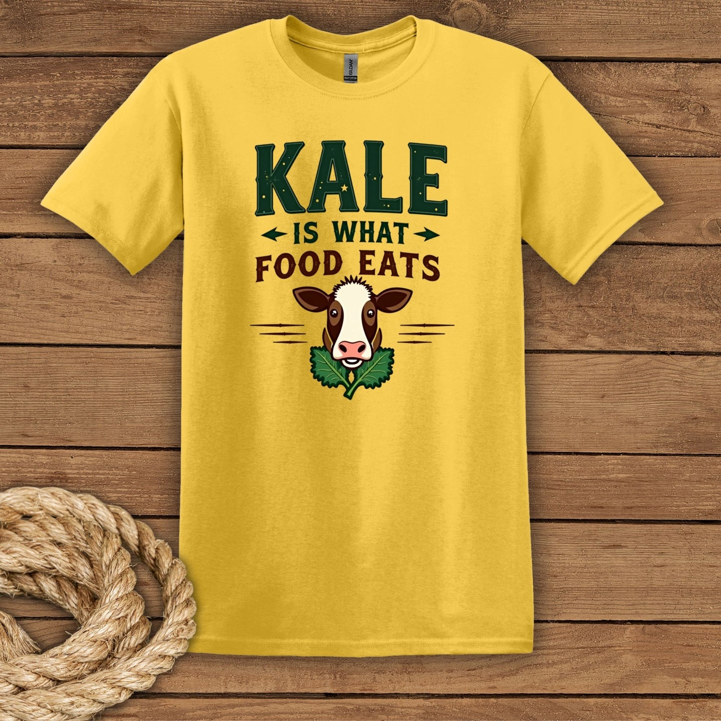"Kale is What Food Eats" Unisex Softstyle T-Shirt