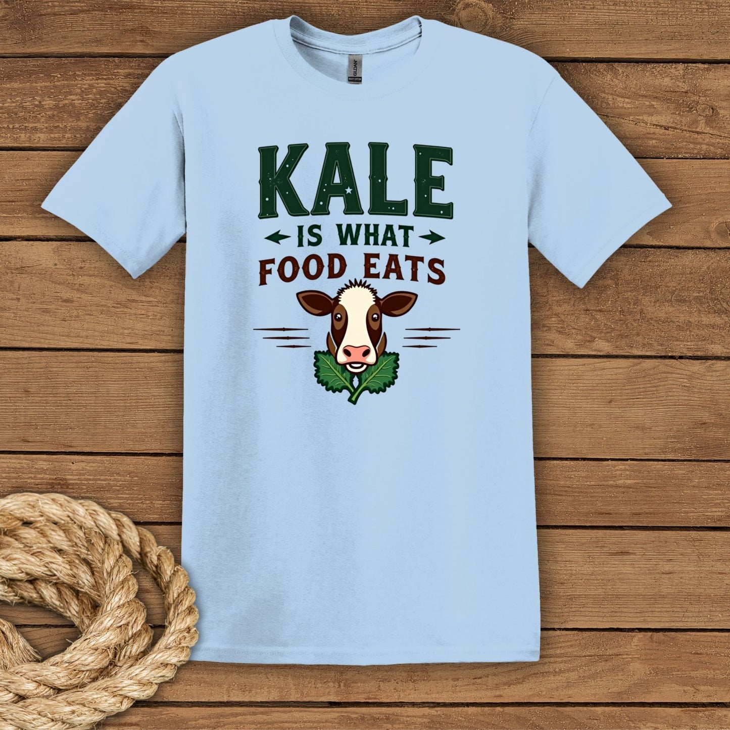 "Kale is What Food Eats" Unisex Softstyle T-Shirt