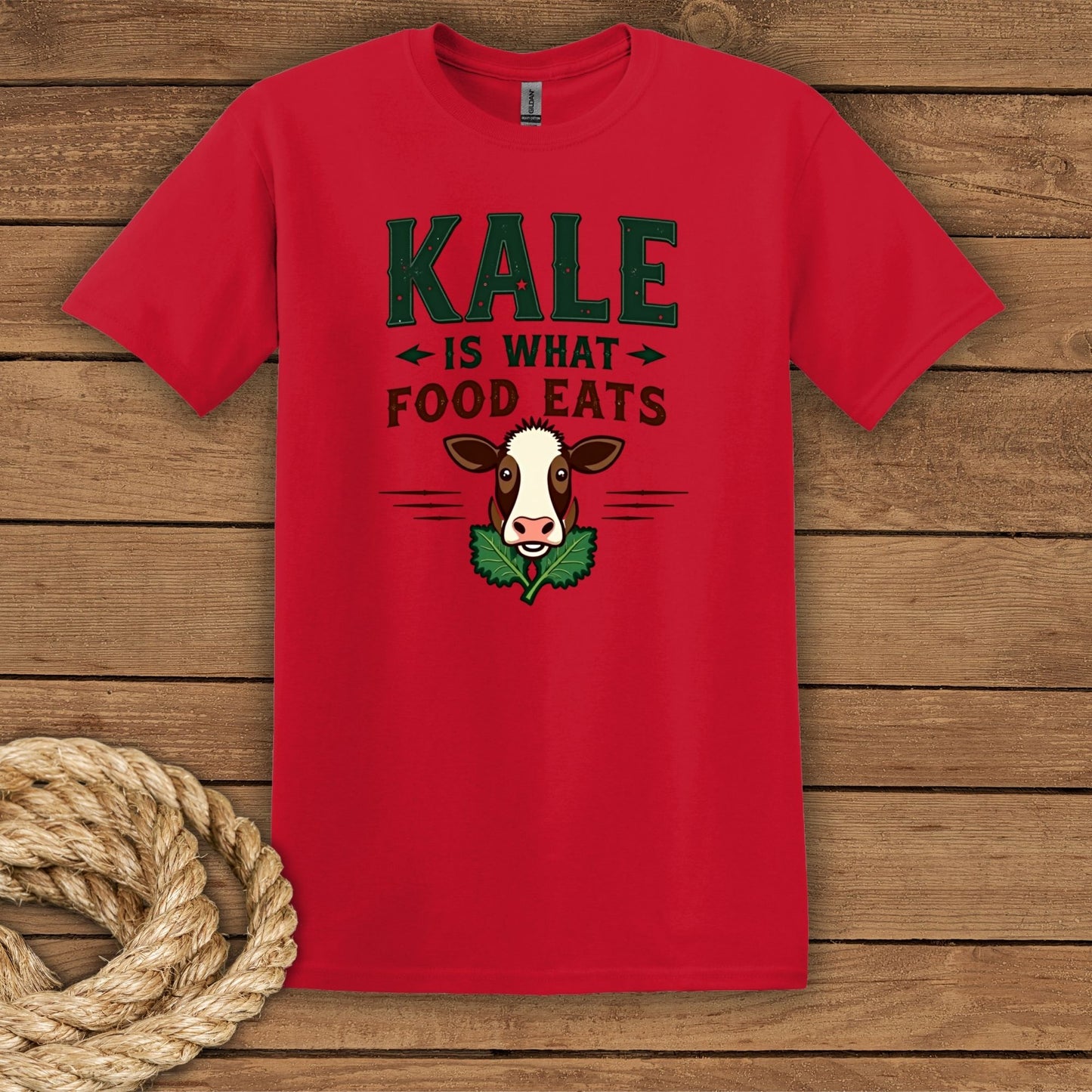 "Kale is What Food Eats" Unisex Softstyle T-Shirt