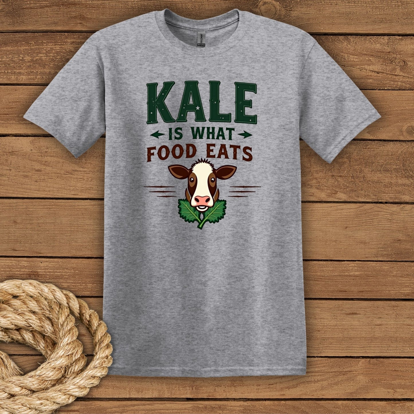 "Kale is What Food Eats" Unisex Softstyle T-Shirt