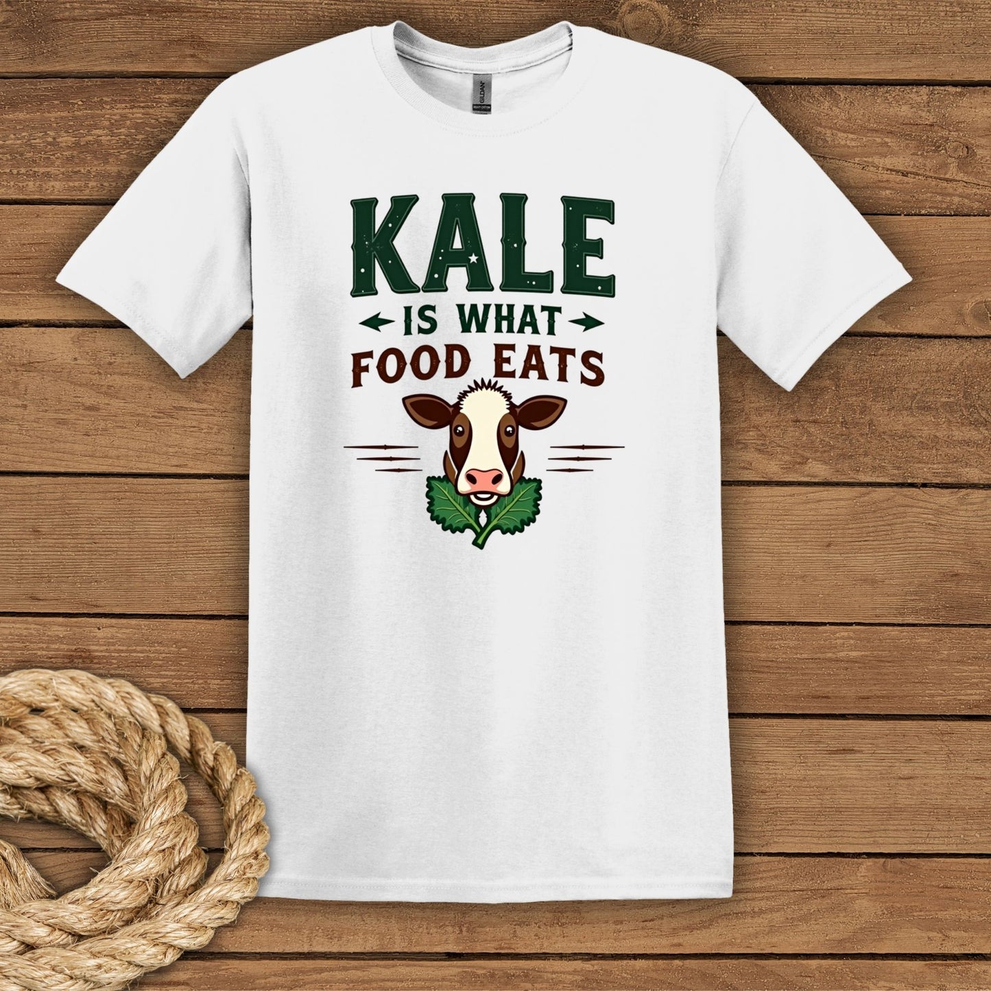 "Kale is What Food Eats" Unisex Softstyle T-Shirt