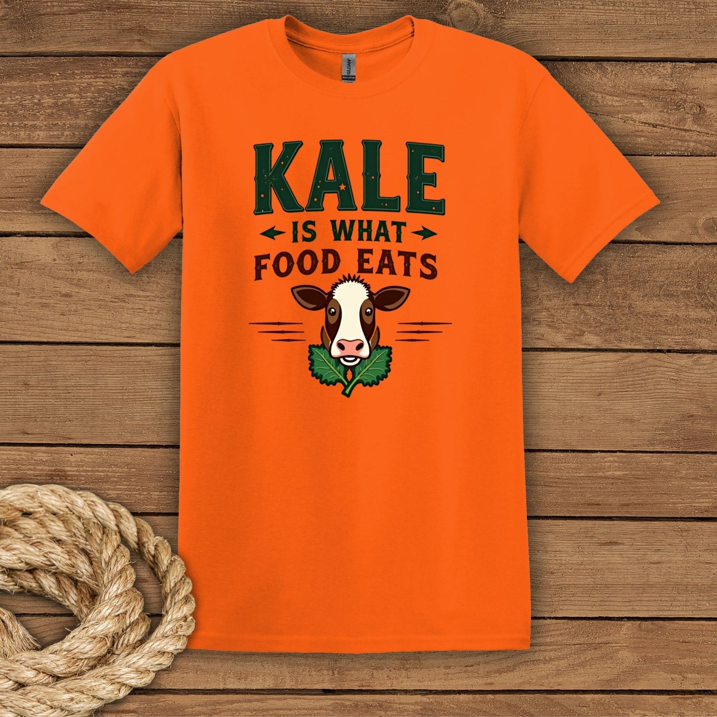 "Kale is What Food Eats" Unisex Softstyle T-Shirt