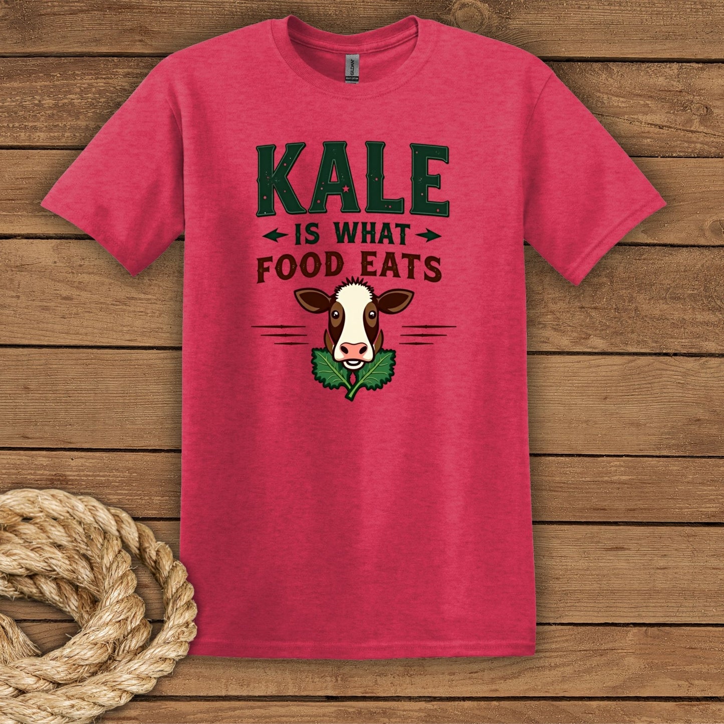"Kale is What Food Eats" Unisex Softstyle T-Shirt
