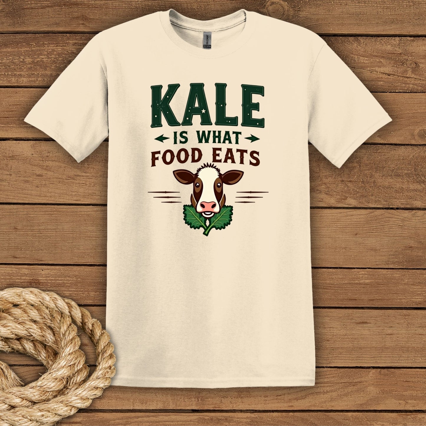 "Kale is What Food Eats" Unisex Softstyle T-Shirt