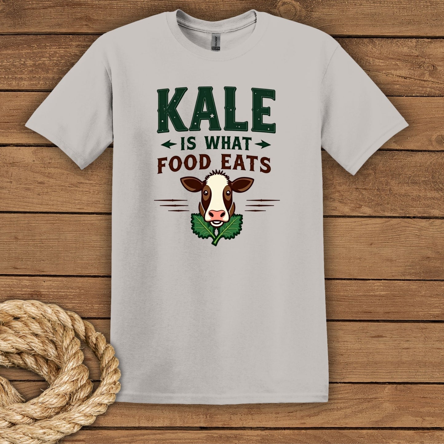 "Kale is What Food Eats" Unisex Softstyle T-Shirt