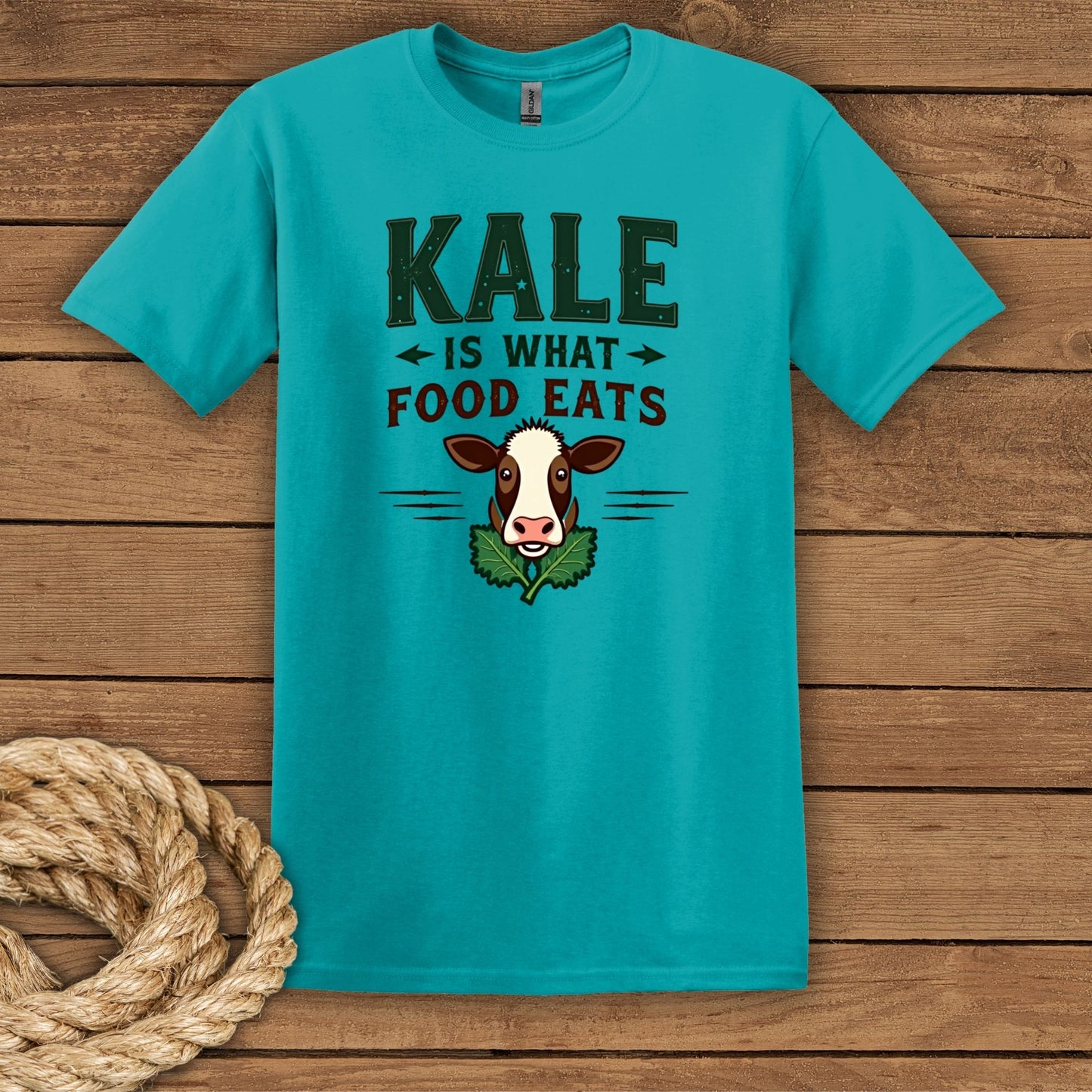 "Kale is What Food Eats" Unisex Softstyle T-Shirt