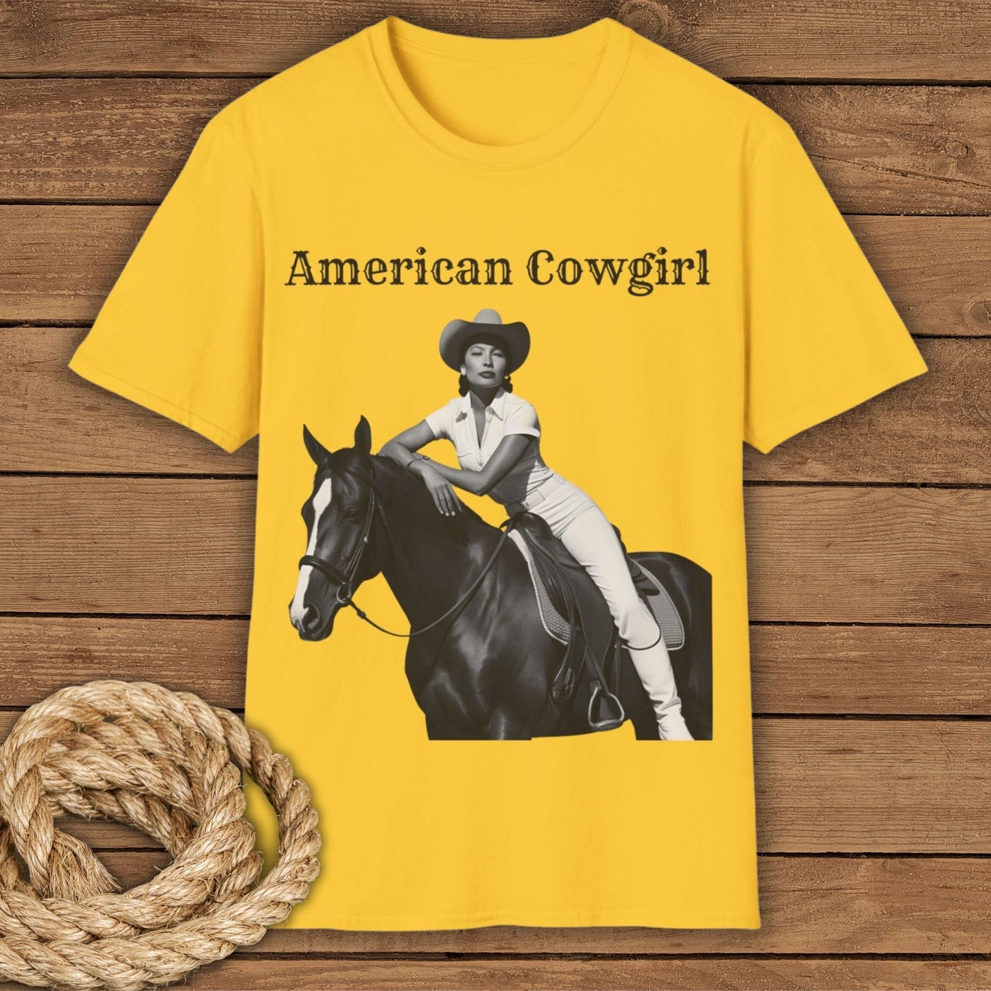 Vintage American Cowgirl T-Shirt