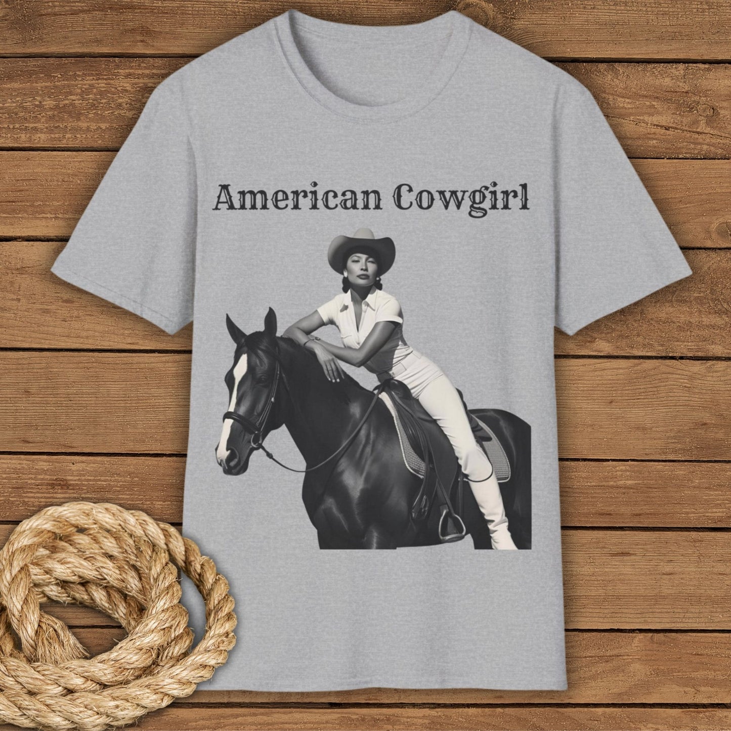 Vintage American Cowgirl T-Shirt
