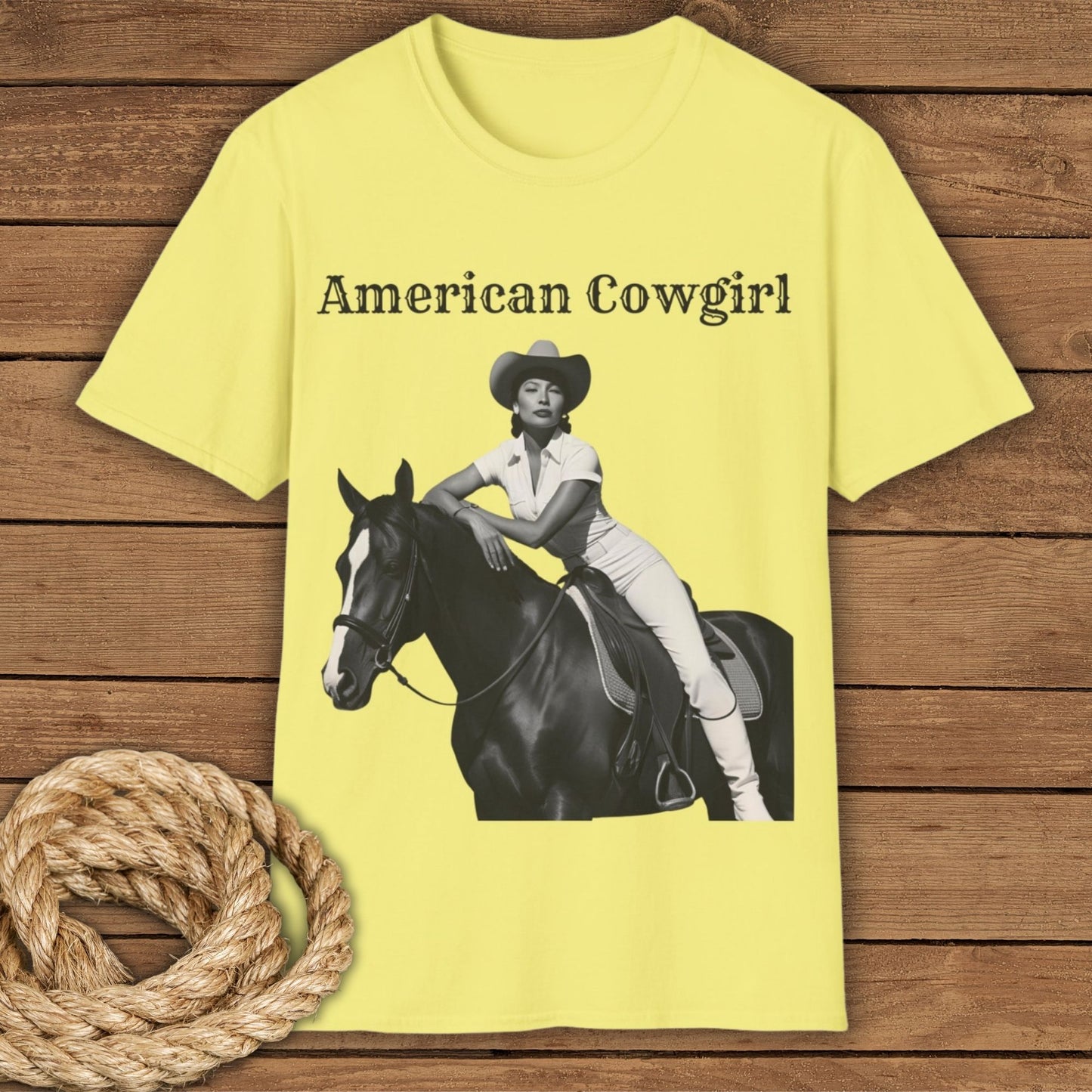 Vintage American Cowgirl T-Shirt