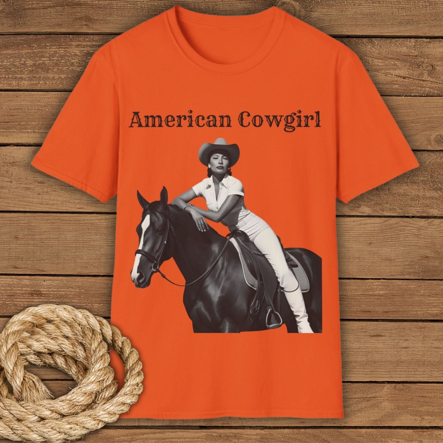 Vintage American Cowgirl T-Shirt