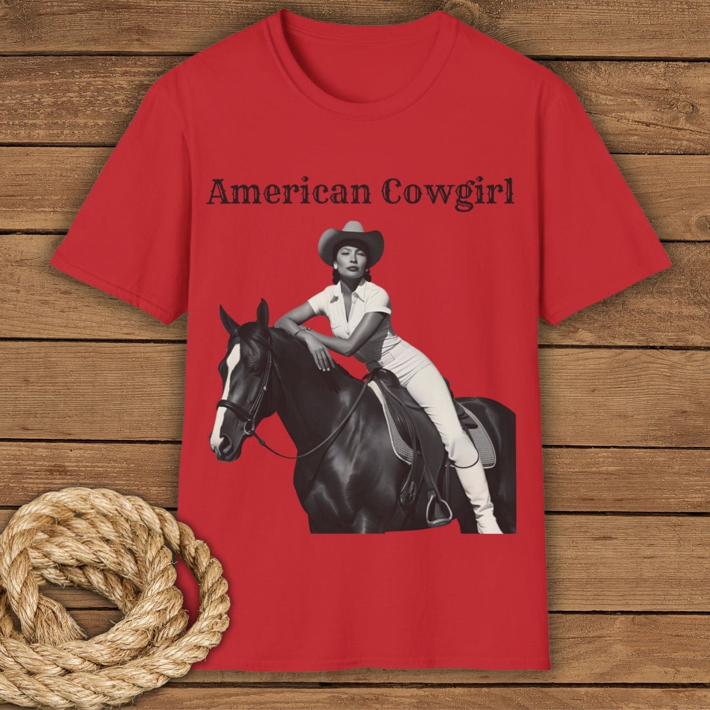 Vintage American Cowgirl T-Shirt
