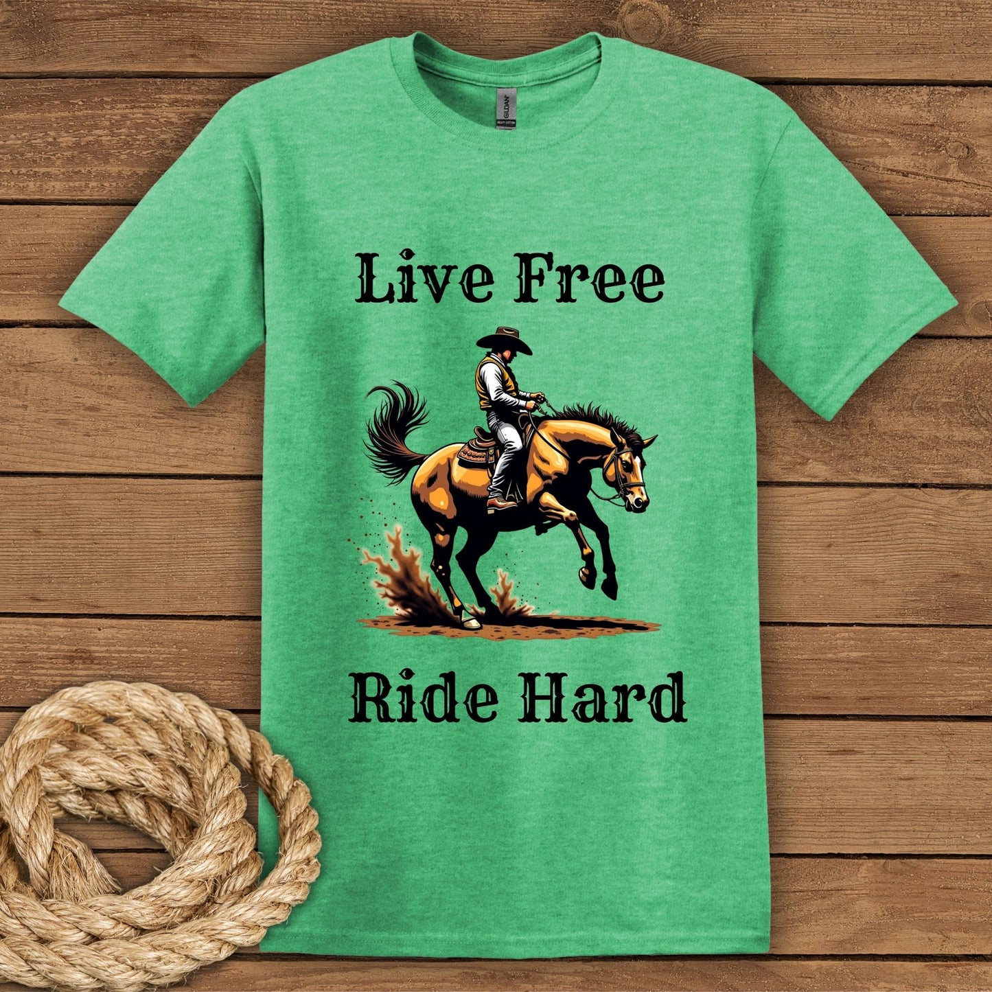 Live Free Ride Hard Unisex T-Shirt