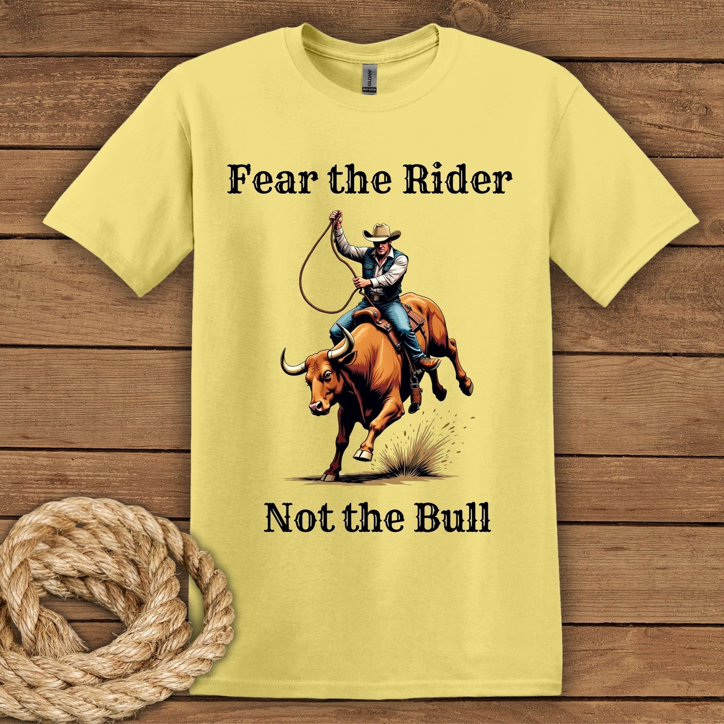Fear the Rider Unisex Softstyle T-Shirt