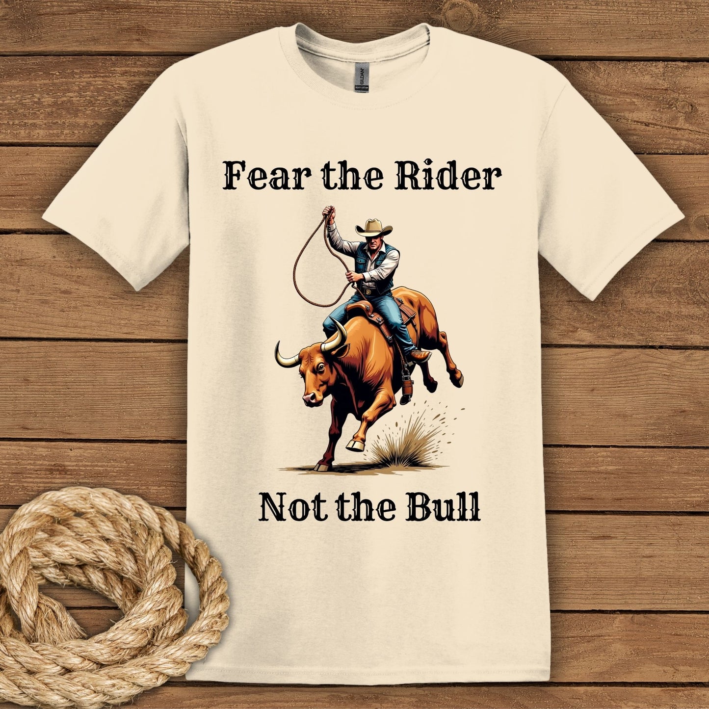 Fear the Rider Unisex Softstyle T-Shirt