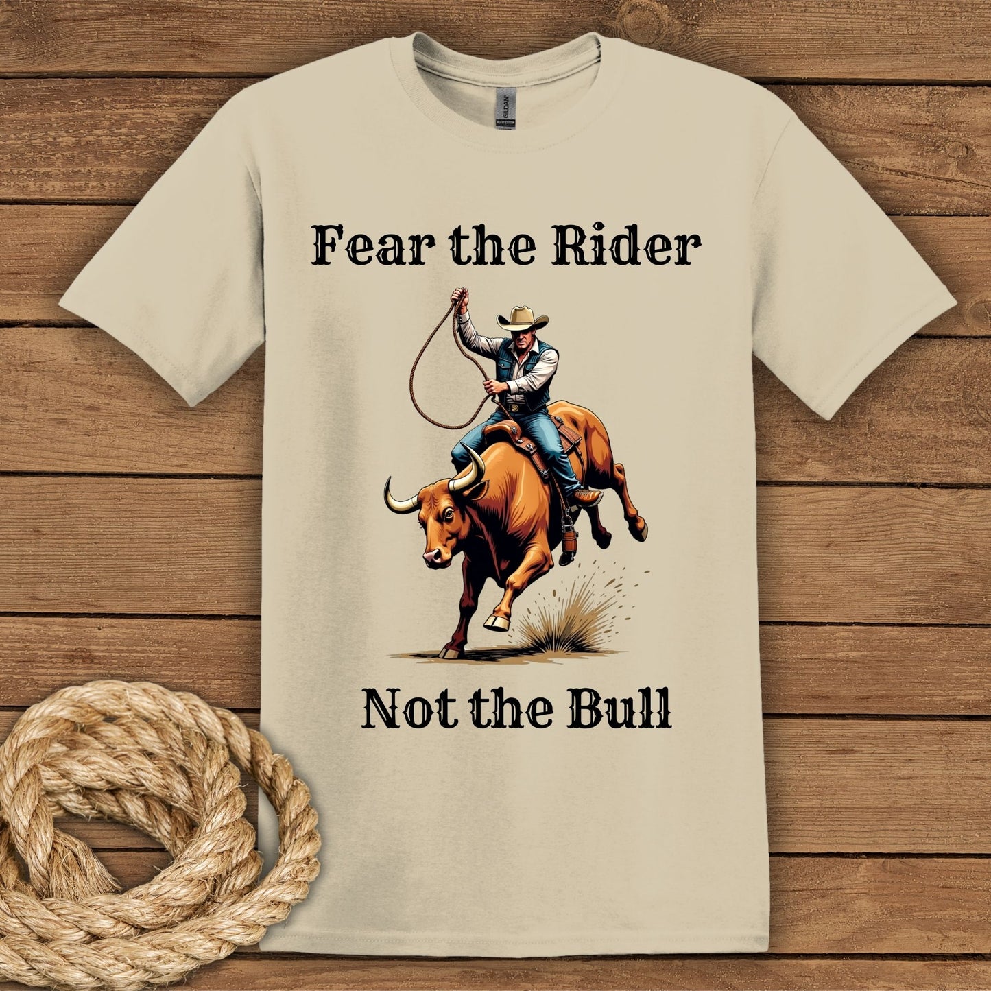 Fear the Rider Unisex Softstyle T-Shirt
