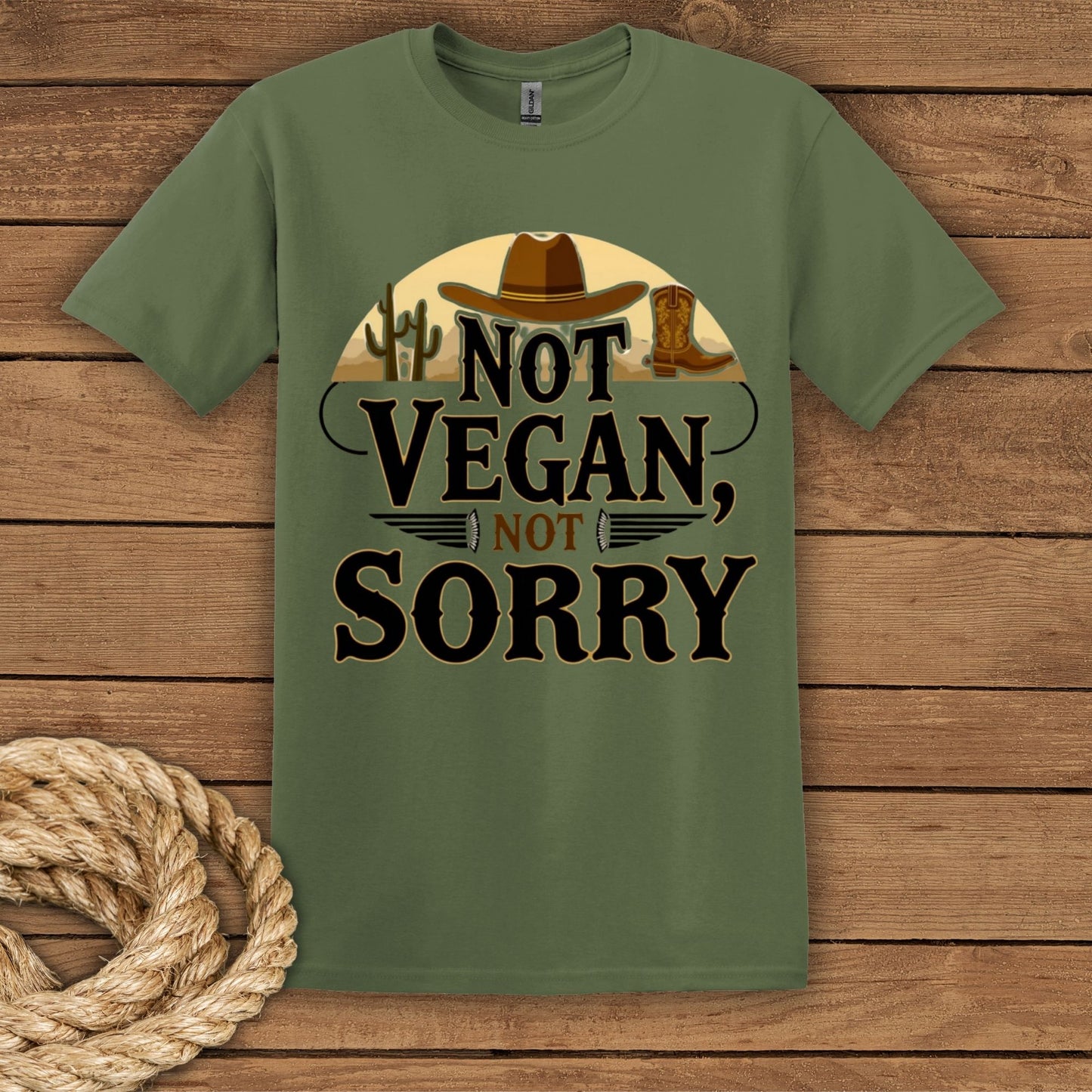 Not Vegan, Not Sorry T-shirt