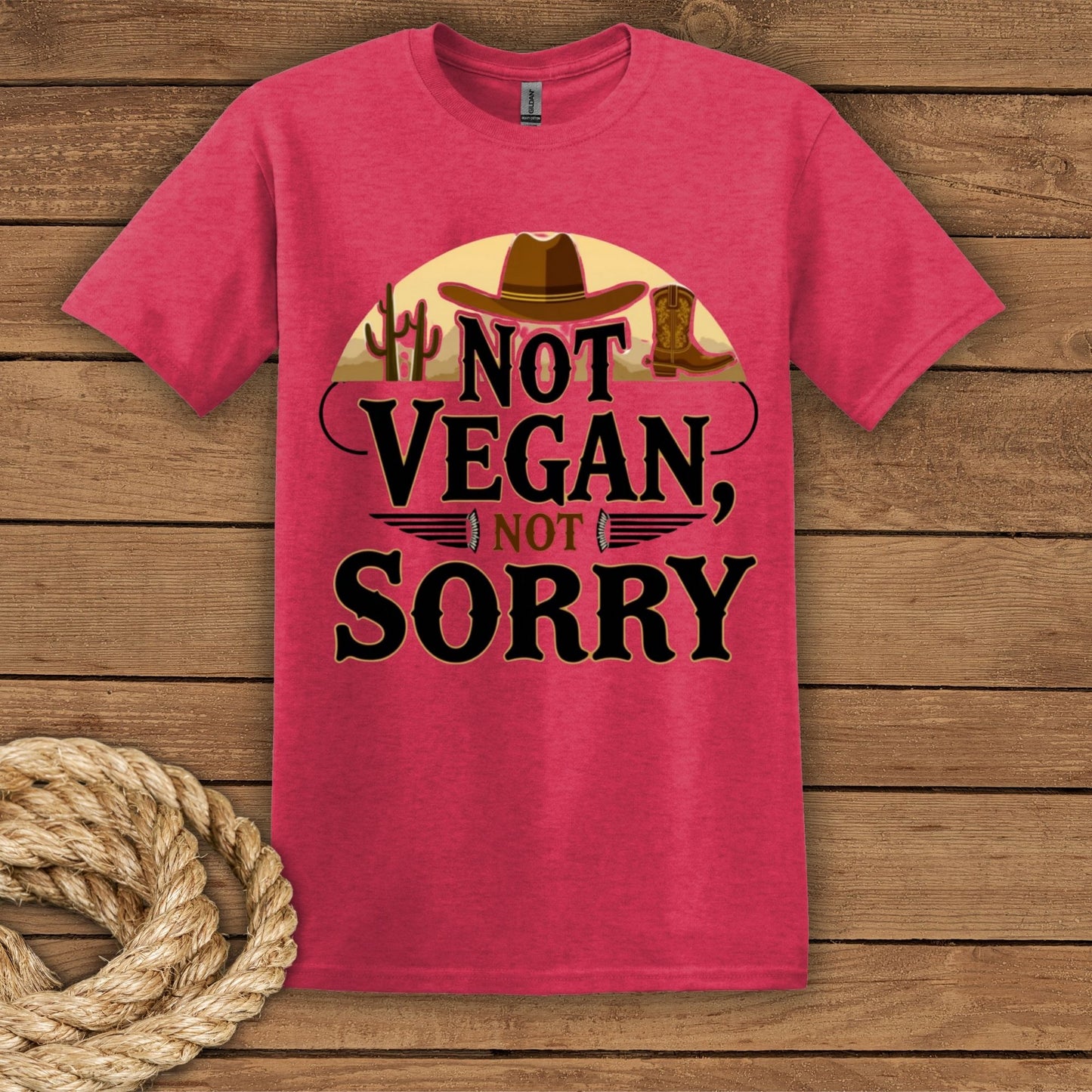 Not Vegan, Not Sorry T-shirt