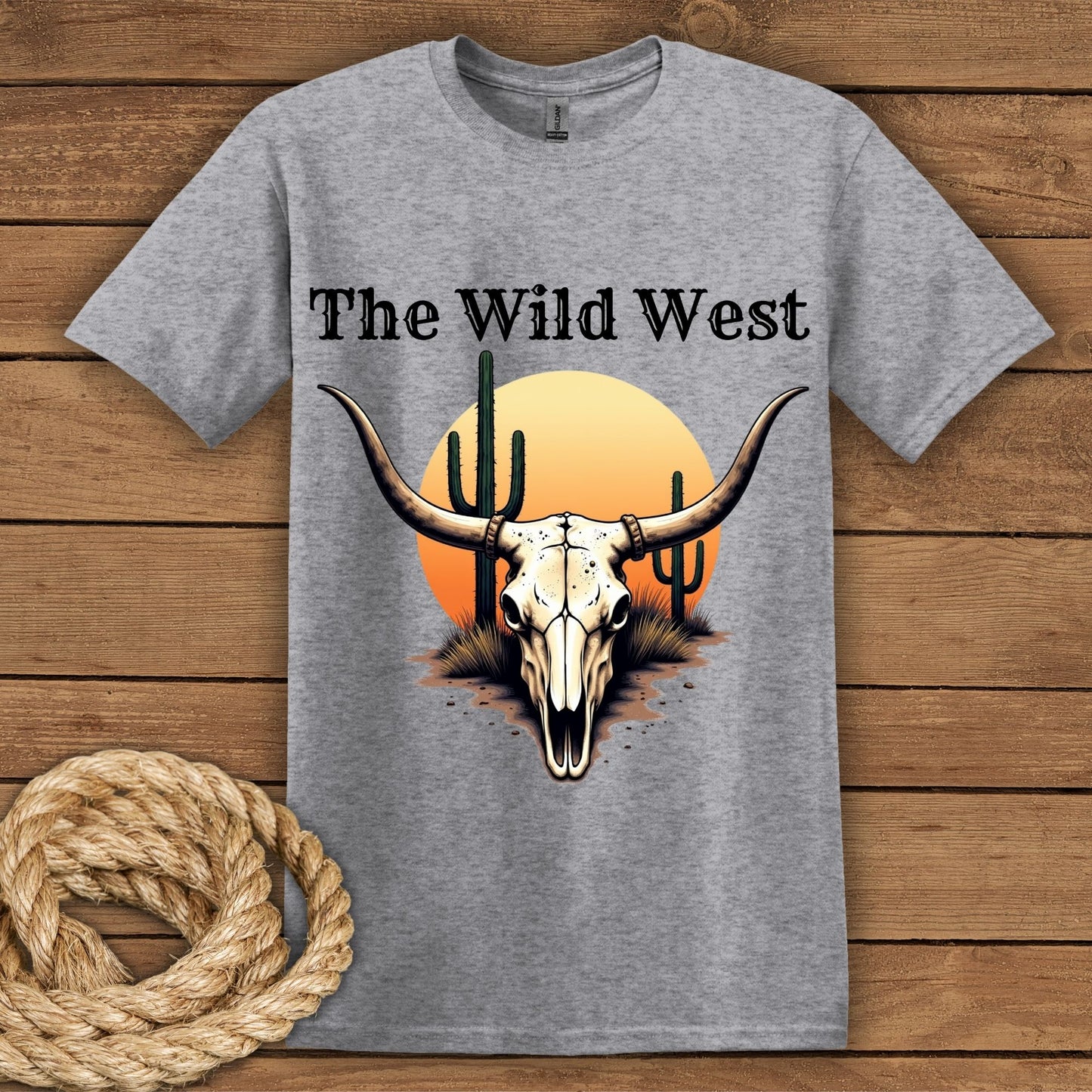 Wild West Graphic Tee, Unisex Shirt