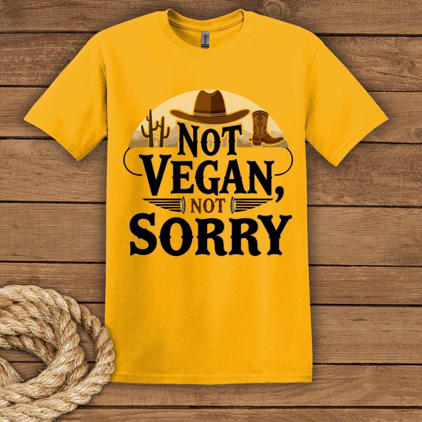 Not Vegan, Not Sorry T-shirt