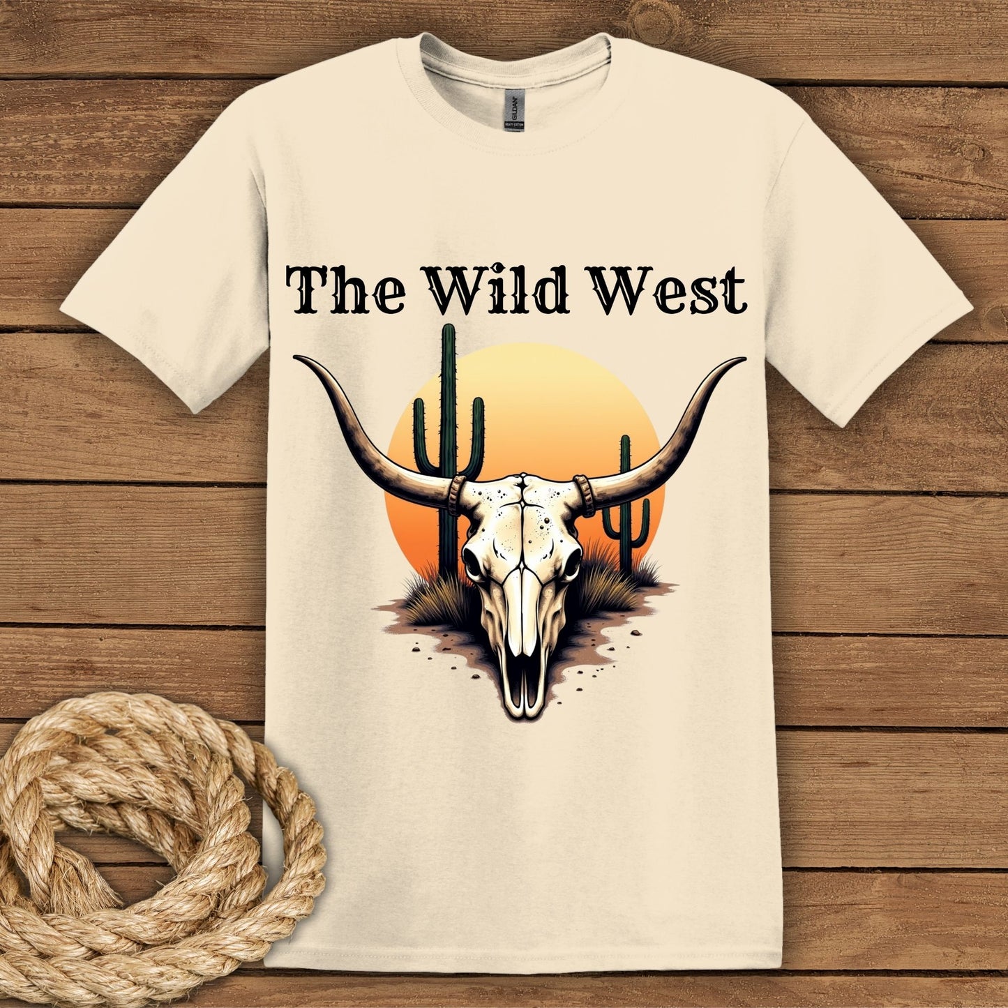 Wild West Graphic Tee, Unisex Shirt