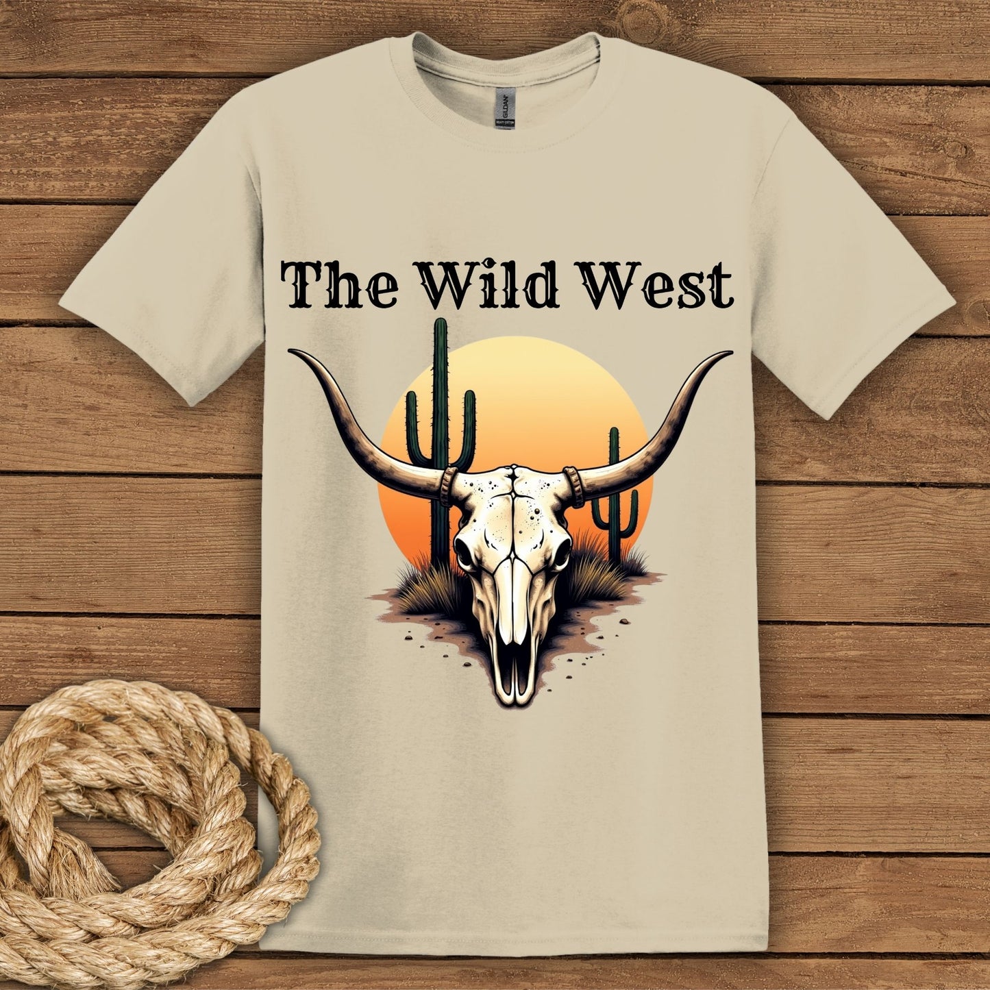 Wild West Graphic Tee, Unisex Shirt