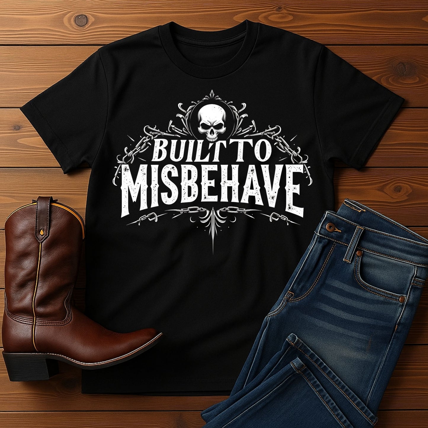 Built to Misbehave Unisex T-Shirt - Casual Attitude Tee
